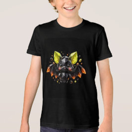 Kids Halloween Crystal Bat T-Shirt トライブレンドTシャツ