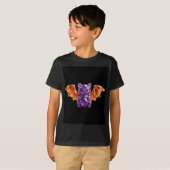 Kids Halloween Crystal Bat T-Shirt  Tシャツ (正面フル)