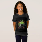 Kids Halloween Crystal Cauldron T-Shirt Tシャツ (正面フル)