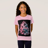 Kids Halloween Crystal Ghost T-Shirt Tシャツ (正面フル)