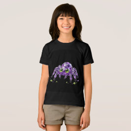 Kids Halloween Crystal Spider T-Shirt トライブレンドTシャツ
