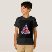Kids Halloween Crystal Witch Hat T-Shirt Tシャツ (正面フル)