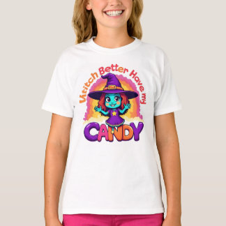 Kids Halloween funny Tシャツ