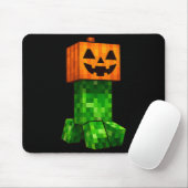 Kids Halloween Gamer Xel Jack O Lantern Pumpkin Bo マウスパッド (マウス)