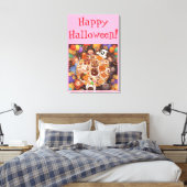 Kid's Halloween Party キャンバスプリント (インサイチュ (寝室))