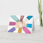 Kids Hands Greeting Cards カード (正面)