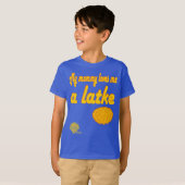 Kids' Hanukkah Shirt - "My mommy loves me a latke" Tシャツ (正面フル)
