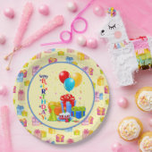 Kids Happy Birthday ペーパープレート (パーティー)