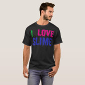 Kids I Love Slime – キッズおもしろいズ Tシャツ (正面フル)