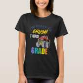 Kids I m Ready to Crush Third 3rd Grade Cool Monst Tシャツ (正面)