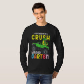 Kids I'm Ready To Crush Kindergarten Dino Monster  Tシャツ (正面フル)