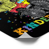 Kids I'm Ready To Crush Kindergarten Monster Truck ポスター (角)