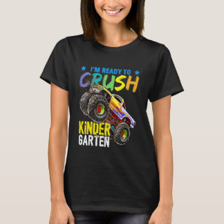 Kids I'm Ready To Crush Kindergarten Monster Truck Tシャツ