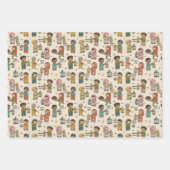 Kids Islamic Gift Wrap – Colourful Eid & Ramadan ラッピングペーパーシート (正面3)