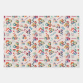 Kids Islamic Gift Wrap – Colourful Eid & Ramadan ラッピングペーパーシート (正面)