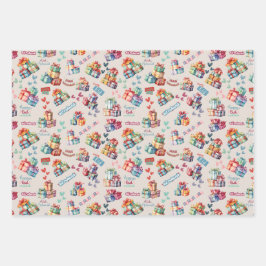 Kids Islamic Gift Wrap – Colourful Eid & Ramadan ラッピングペーパーシート