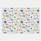 Kids Islamic Gift Wrap – Colourful Eid & Ramadan ラッピングペーパーシート (正面2)
