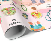 Kids Islamic Gift Wrap – Colourful Eid & Ramadan ラッピングペーパー (ロールコーナー)