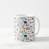 Kids Islamic Mug – Colourful Eid & Ramadan コーヒーマグカップ (正面右)