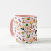 Kids Islamic Mug – Colourful Eid & Ramadan マグカップ (正面左)