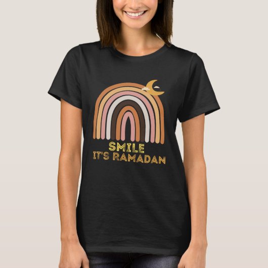 Kids It s Ramadan Bro Smile Muslim s Fasting Month Tシャツ (正面)