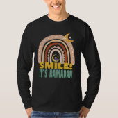 Kids It s Ramadan Bro Smile Muslim s Fasting Month Tシャツ (正面)