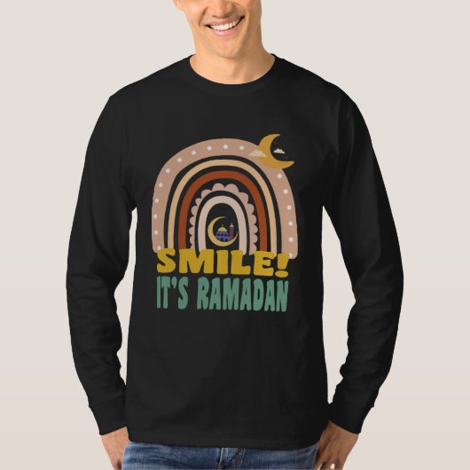 Kids It s Ramadan Bro Smile Muslim s Fasting Month Tシャツ (正面)