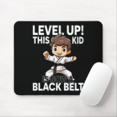 Kids Karate Uniform Black Belt Award  マウスパッド (マウス)