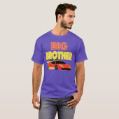 Kids Kids Big Brother Race Shirt For Boys Racing Tシャツ (正面フル)