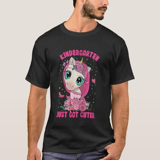 Kids Kindergarten  Unicorn Fun For Girls Tシャツ (正面)