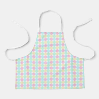 Kids' Kitchen Apron: Colorful Pastel Polka Dots エプロン