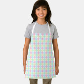 Kids' Kitchen Apron: Colorful Pastel Polka Dots エプロン (インサイチュ)