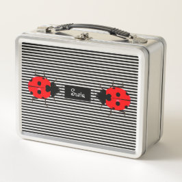 Kid's Ladybugs Lanch Boxes弁当箱 メタルランチボックス