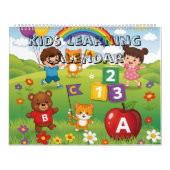 Kids Learning Calendar – ABC & 123 Educational カレンダー (カバー)