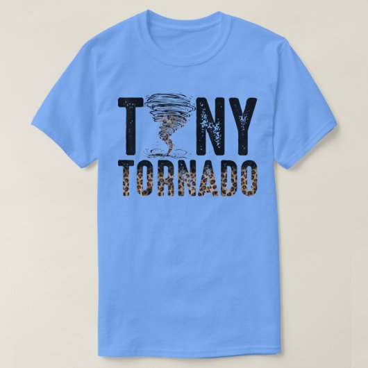 Kids Leopard Tiny Tornado Cute Baby Children Toddl Tシャツ (デザイン正面)
