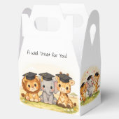 Kids Lion Elephant Giraffe Kindergarten Grad Party フェイバーボックス (オープン)