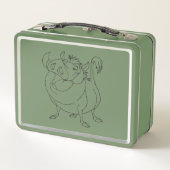 Kids Lion King Lunch Box メタルランチボックス (裏面)