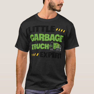 Kids Little garbage truck expert Quote for a Garba Tシャツ
