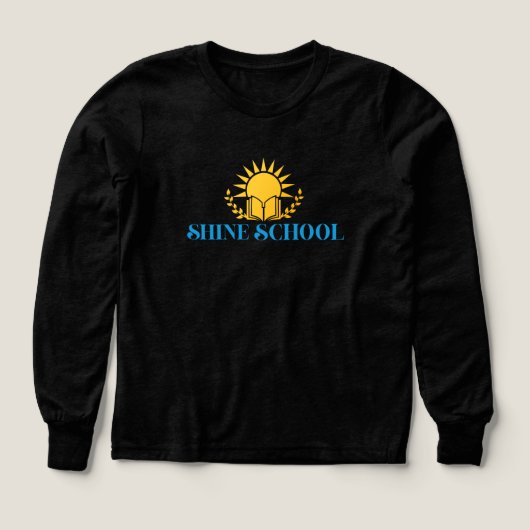 kids long sleeve color logo (デザイン正面)