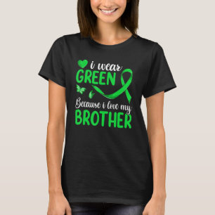 Kids Lymphoma Matching I衣服Green For My Brother Tシャツ