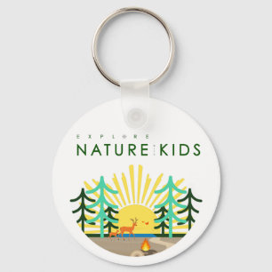 Kids Magnet Keychainで自然を探索 キーホルダー