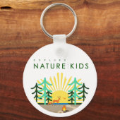 Kids Magnet Keychainで自然を探索 キーホルダー (正面)