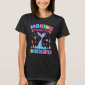 Kids Making Magical Waves In Kindergarten Mermaid  Tシャツ (正面)