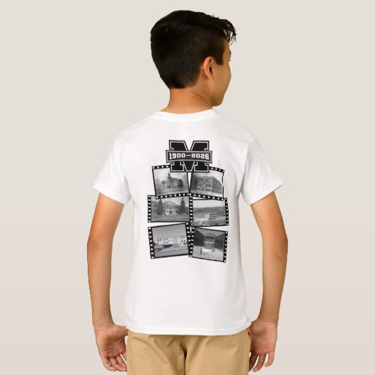 Kids Mandan Braves All Class Reunion T-shirt Tシャツ (裏面フル)