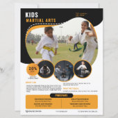 Kids Martial Arts Flyer Template (正面)