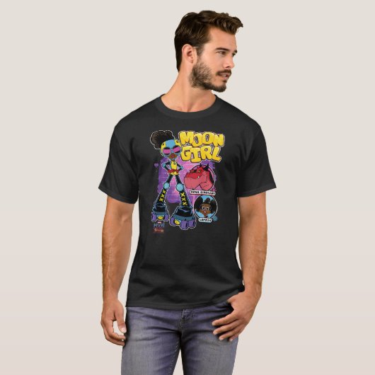 Kids Marvel Moon Girl And Devil Dinosaur Roller Sk Tシャツ (正面フル)