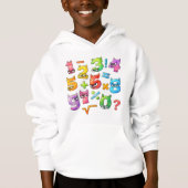Kids Maths Numbers Hoodie | Number Day UK (正面)