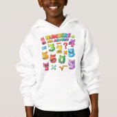 Kids Maths Numbers Hoodie | Number Day UK (正面)
