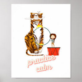 Kids Meditation Art ポスター