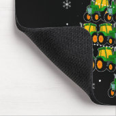 Kids Men Women Tractor Christmas Tree Farmer Xmas  マウスパッド (コーナー)